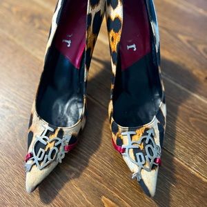 Christian Dior- I 💜Dior Leopard pump